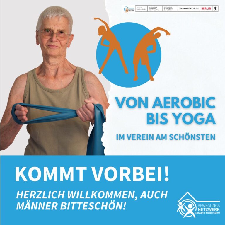 Beitragsbild Von Aerobic bis Yoga - im Verein am schönsten!