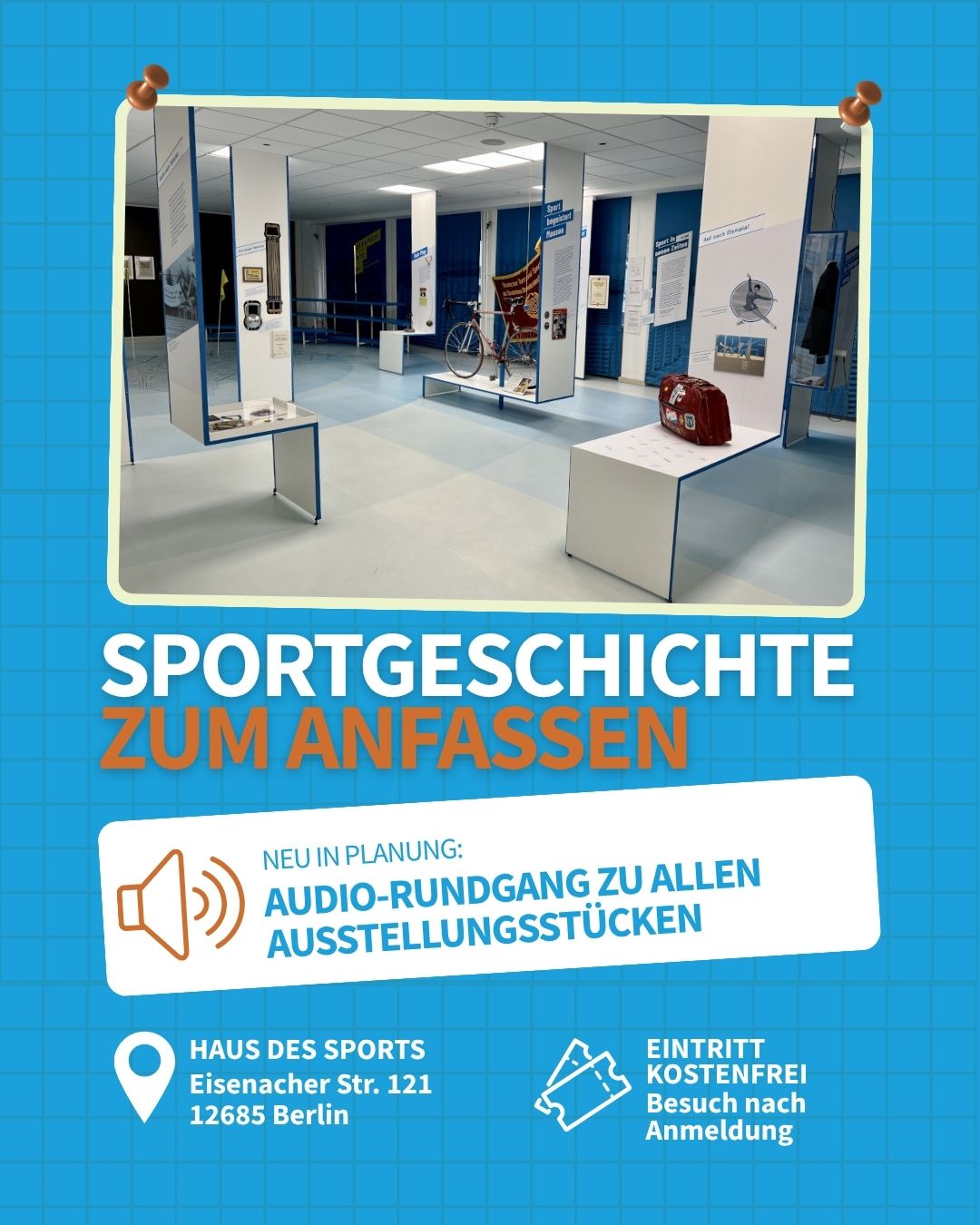 Beozragsbild Audiorundgang Sportmuseum